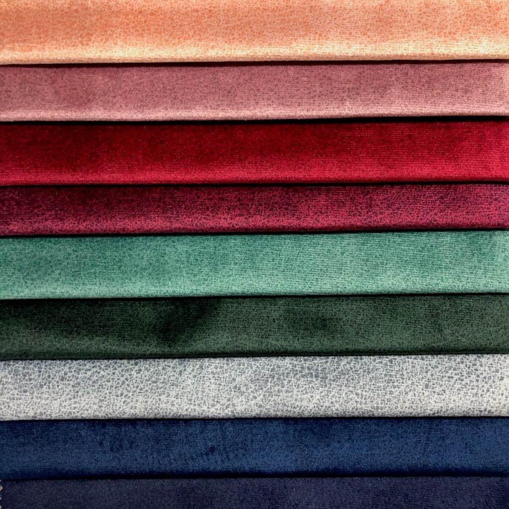 velvet upholstery fabric