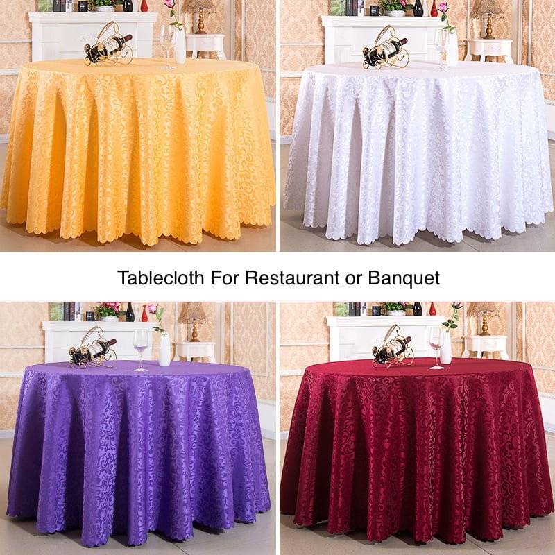 jacquard tablecloth