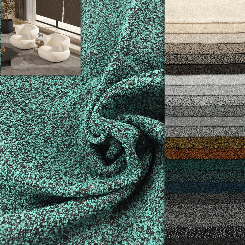 Boucle sofa upholstery fabric