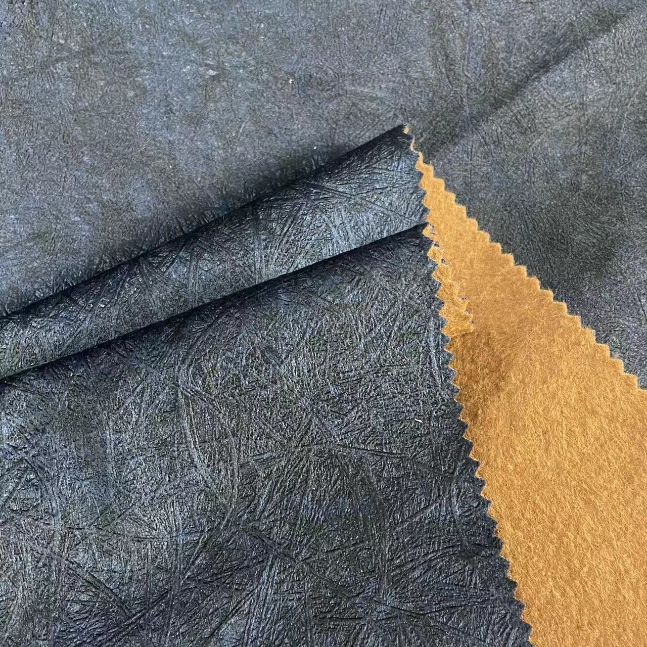 Furniture Elegant upholstery hometextile living room sofa fabric holland velvet printed fabric - Image 6