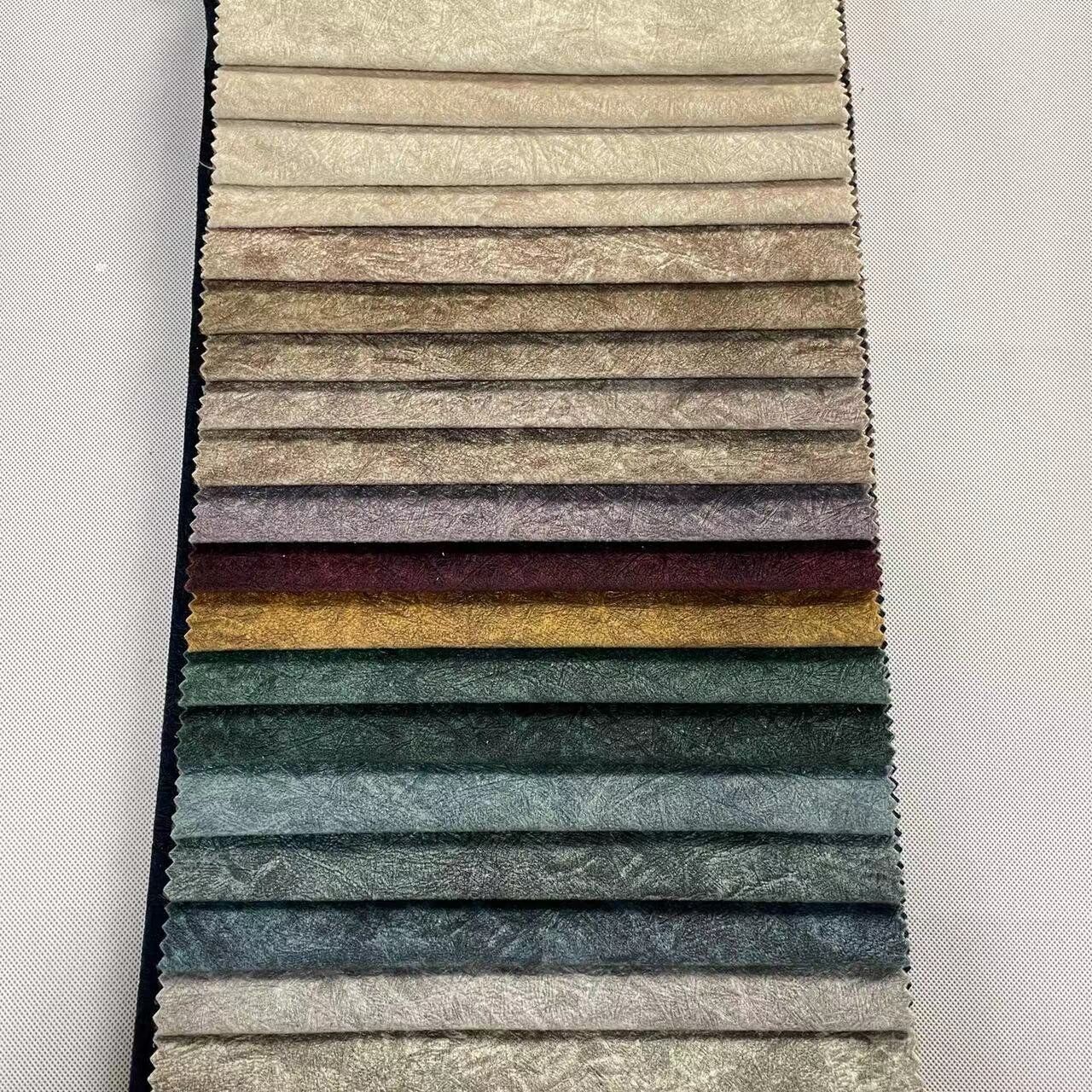 Furniture Elegant upholstery hometextile living room sofa fabric holland velvet printed fabric - Image 4